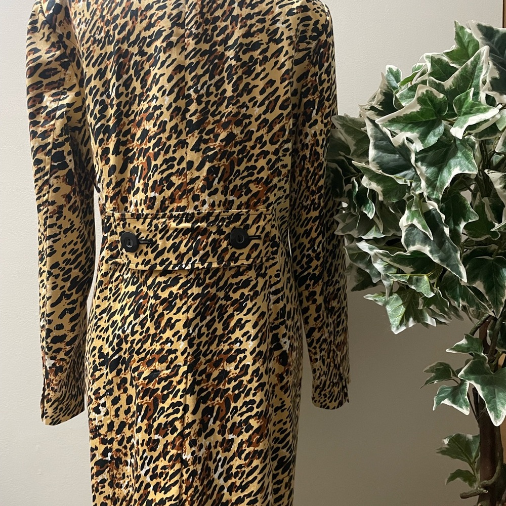 Women’s Coat, WorthingtonStretch, Animal Print, Size: Medium, Beige/Brown/Black - Picture 3 of 8